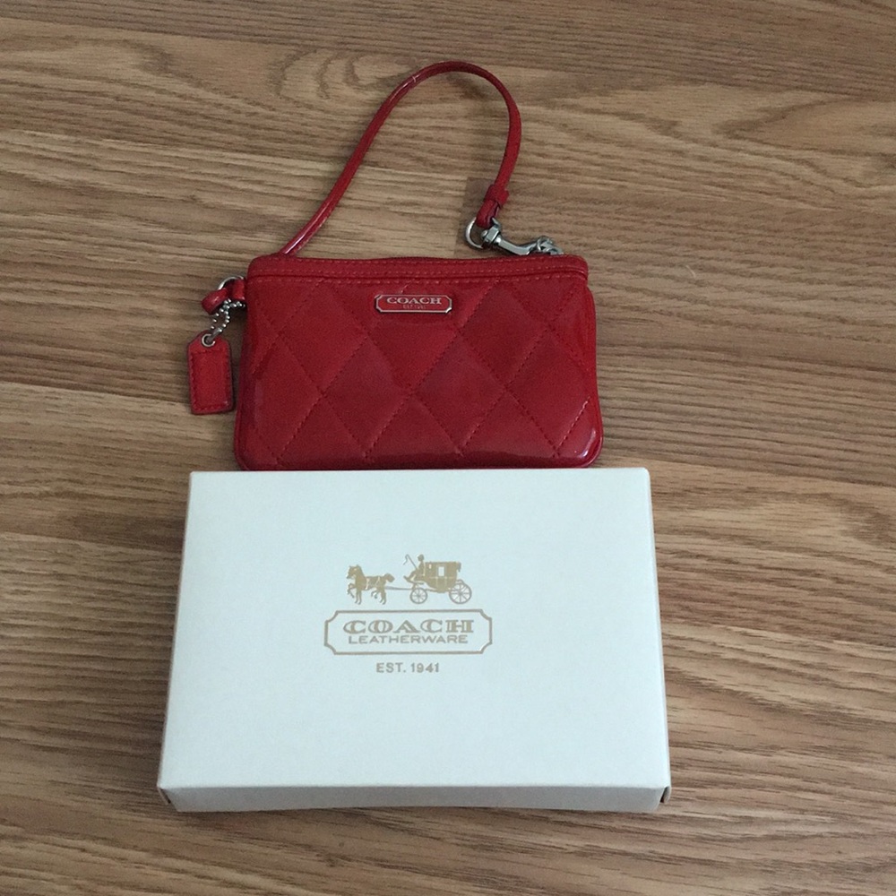 Coach wristlet